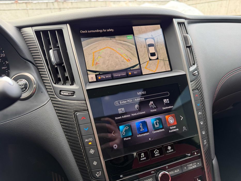 Infiniti Q60s AWD Red Sport