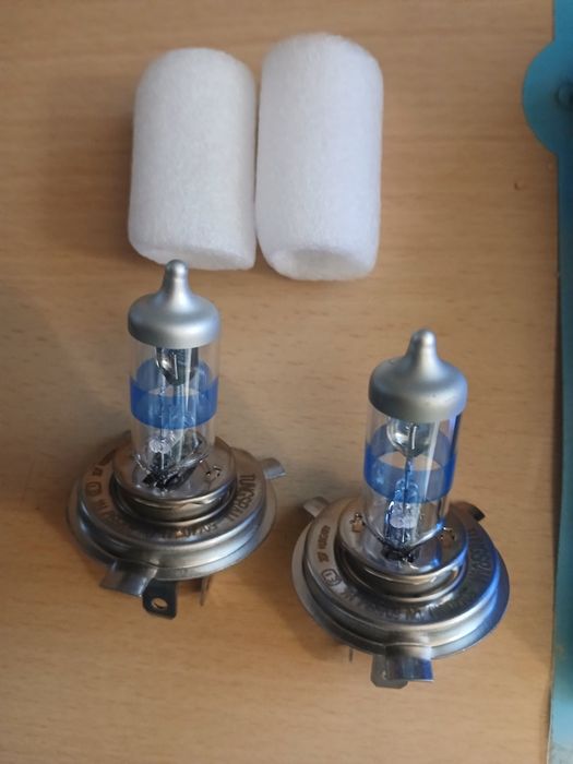2 Lâmpadas H4 12V 60/55W branco /azulado– Automóvel