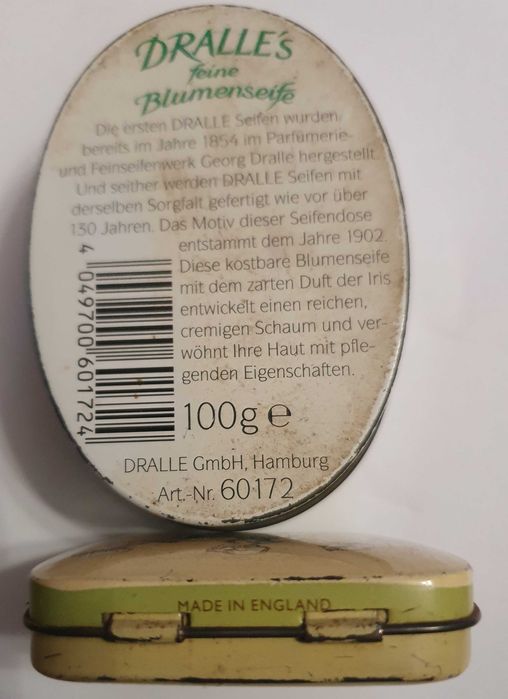 Duas belas Caixas / Latas vintage, colecionáveis