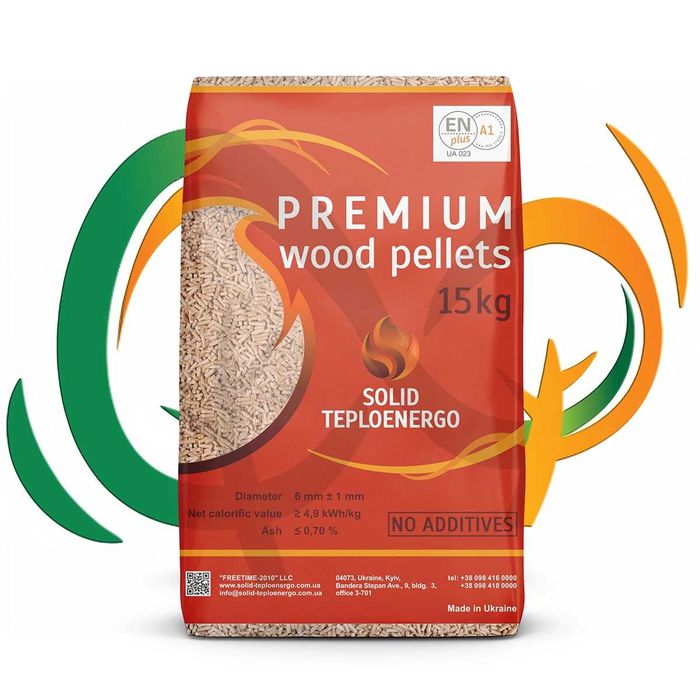 Pellet drzewny Solid Teploenergo Premium - 6mm EnPlus A1 Bydgoszcz