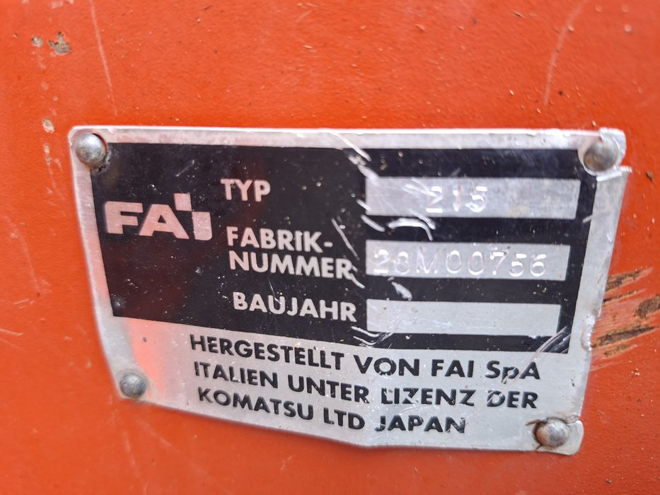 Minikoparka Fai 215 oryginal kubota Yanmar
