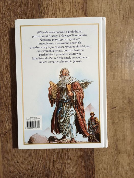 Biblia dla dzieci stary i nowy testament wyd.Jedność  256 stron