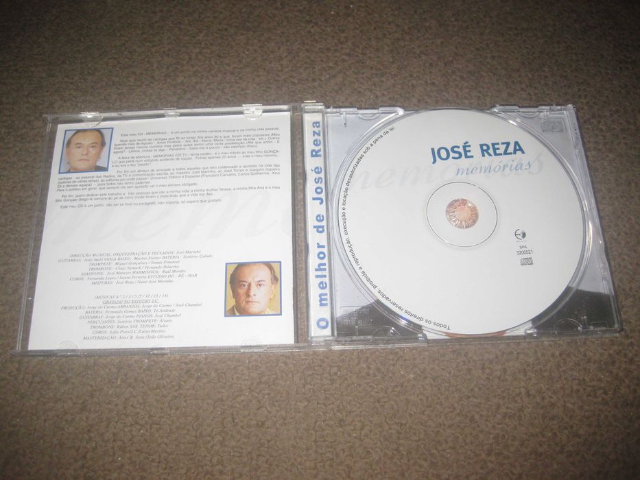 CD do José Reza "Memórias"