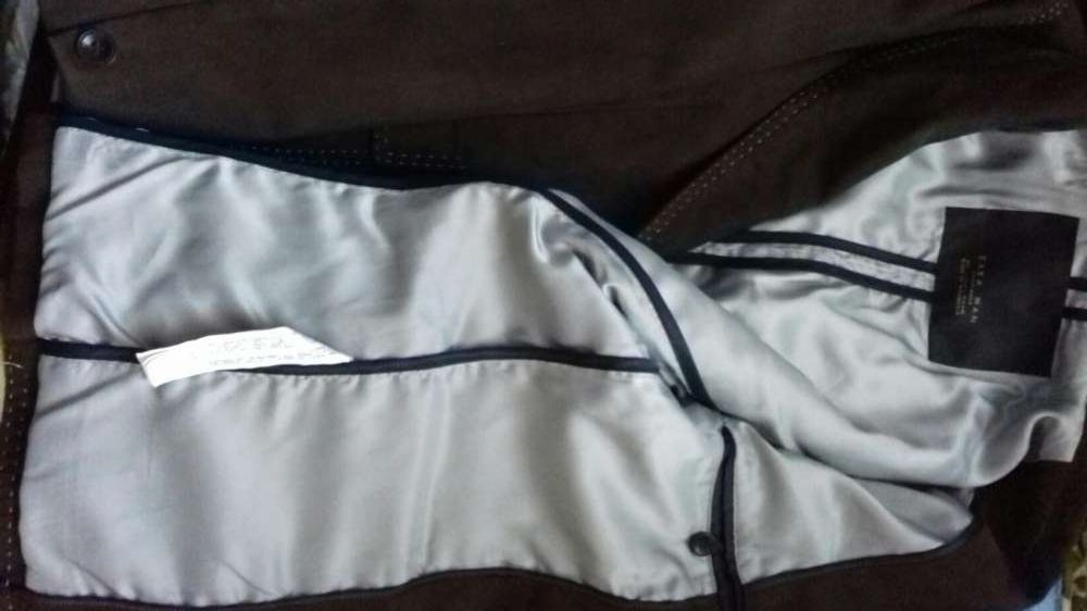 Пиджак куртка Zara замшевый