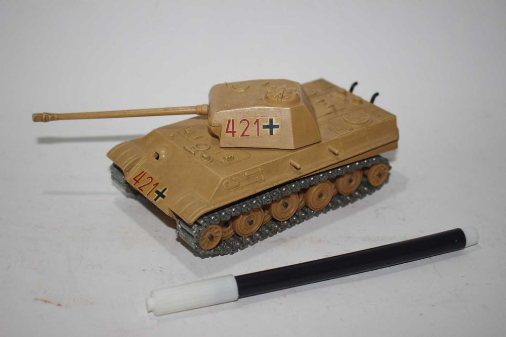 Brinquedo antigo - Tanque Guerra - Solido - nº 236 - Panther G - 1973