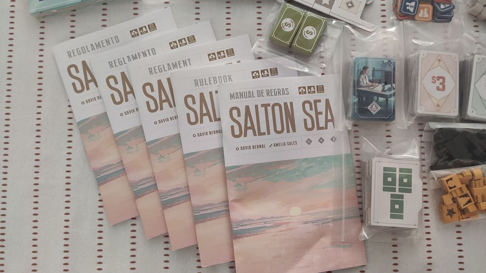 Salton Sea - Jogo de Tabuleiro