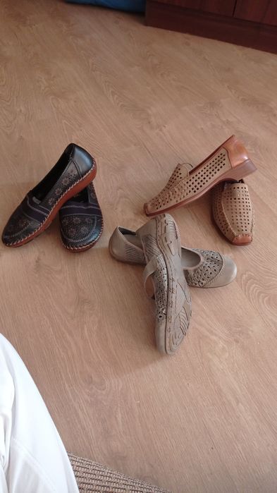 Туфли летние балетки лоферы босоножки Rieker