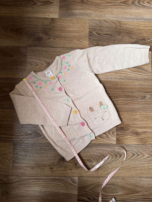 H&M утеплена сукня, велюровий костюм, гольф, жилет 2-3 роки 92-98 р