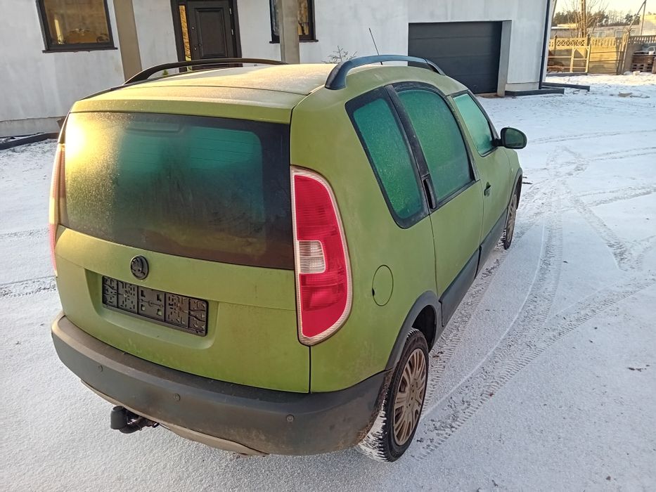 Skoda Roomster Scout 1.6 Mpi pełny serwis instalacja gazowa stargaz