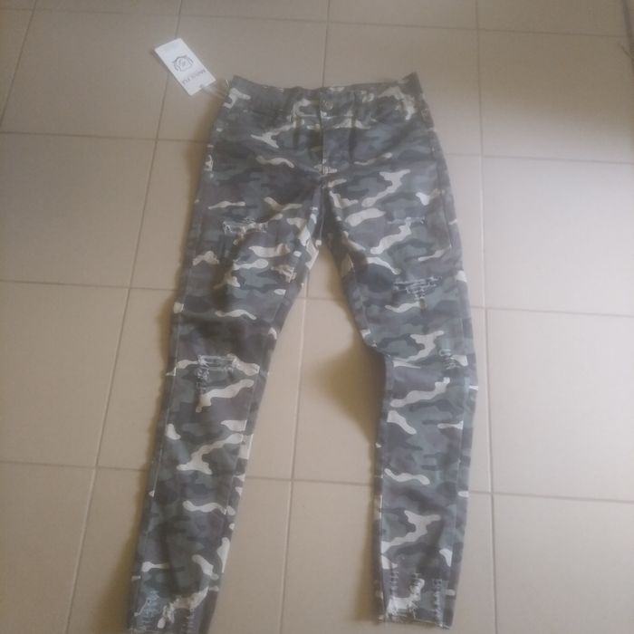 Spodnie nowe damskie moro rozmiar XL