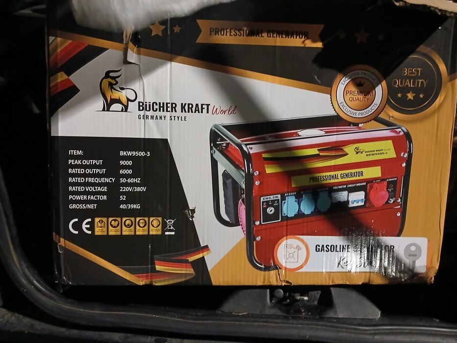 Vendo gerador trifásico e monofasico