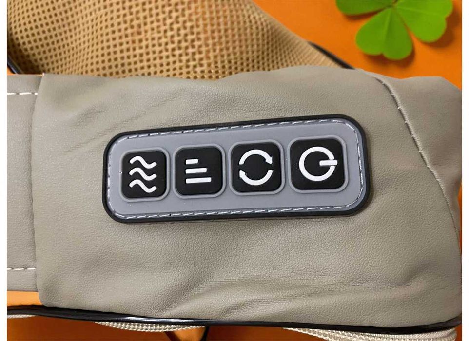 Массажер роликовый для шеи и спины Neck Kneading 12V/220V Роликовий масажер для шиї та спини Neck Kneading 12 В/220 В