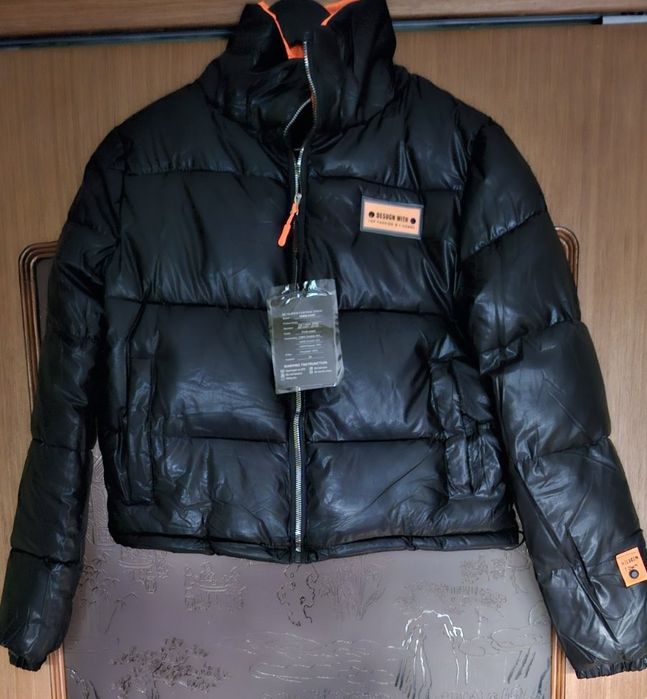 Бомбер зимовий екошкіра щільність 200