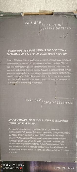 Barras whispbar S55WB