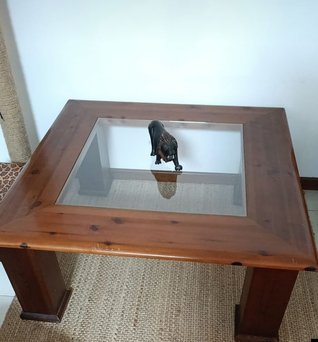 Mesa de centro em madeira