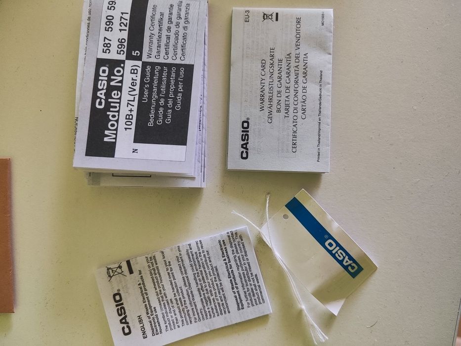 Zegarek CASIO Vintage GOLD/GOLD oryginał