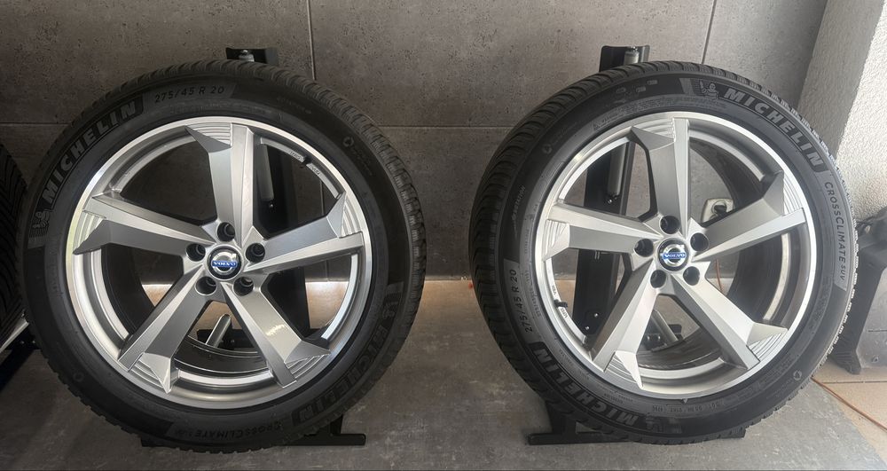 ZIMA 20 cali Volvo XC90 Ford Edge Vignale felgi koła komplet z oponali 5x108 ET40 8.5J