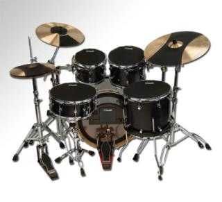 Abafadores de Bateria da Evans