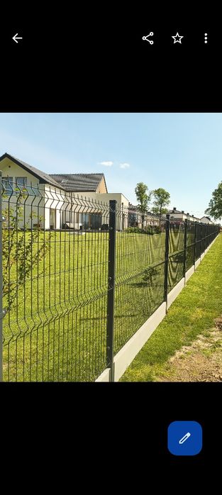 Ogrodzenie Panelowe  z montażem 100zł