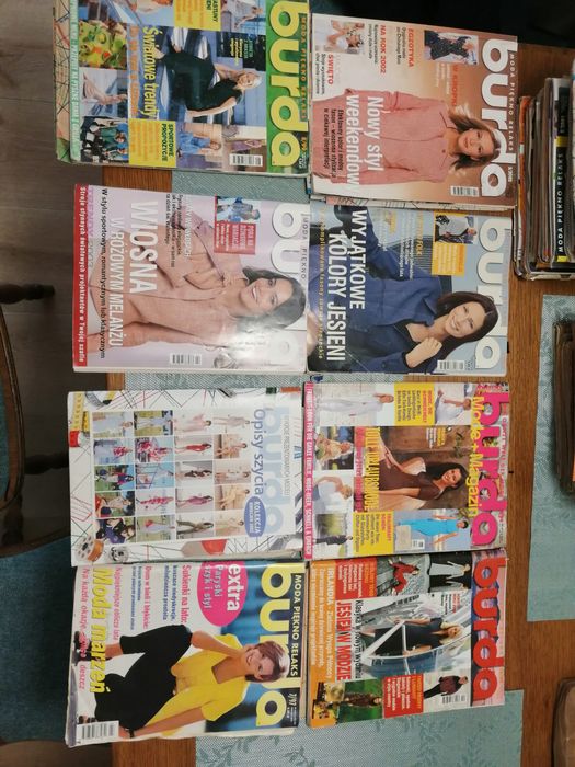 Miesięcznik Burda od 1990