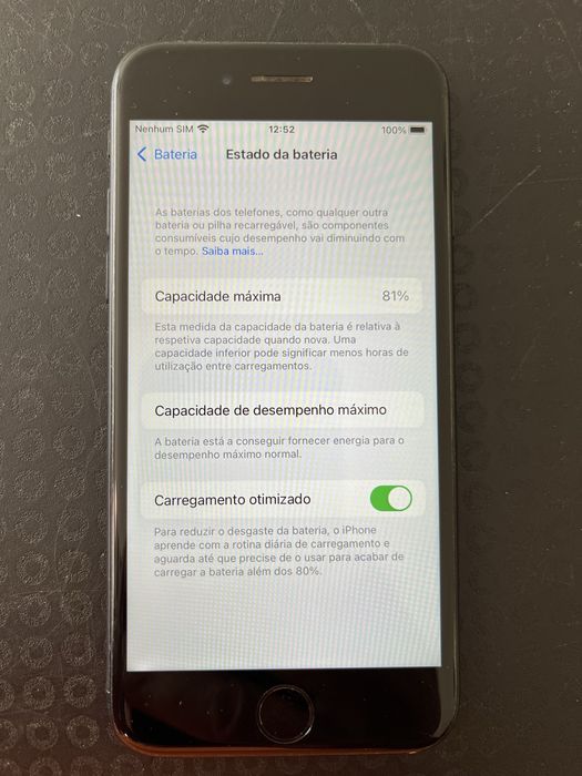 Iphone SE excelente estado, bateria original, capa, proteção ecran