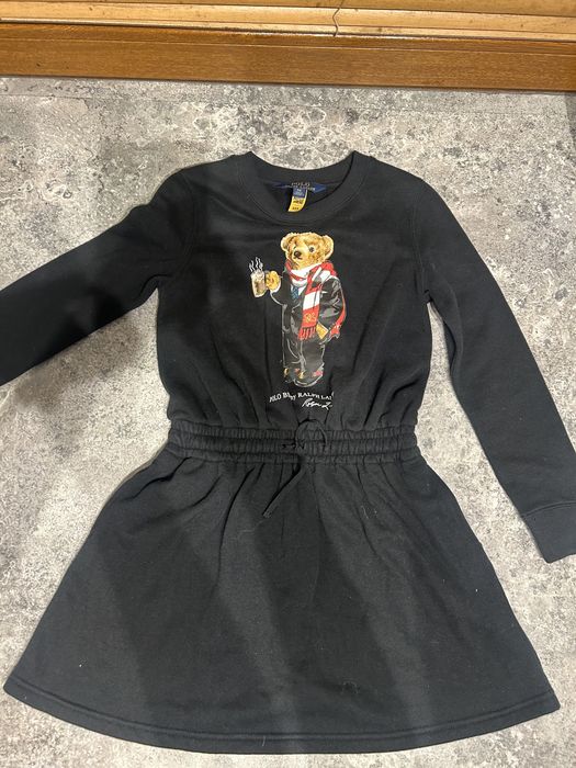 Sukienka dresowa Polo Bear Ralph Lauren 7 lat
