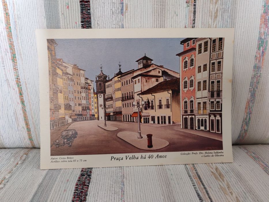 Conjunto de estampas A4 de Coimbra – coleção vintage (Costa Brites)