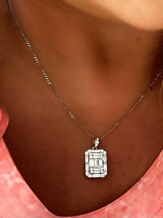 Wisiorek z diamentami naturalnymi Infinity 1.80 CT VVS/F