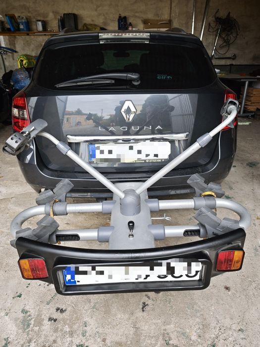 Uchwyt bagażnik rowerowy platforma uchylany Spinder Eagle łatwy i szybki montaż solidny aluminiowy (thule)