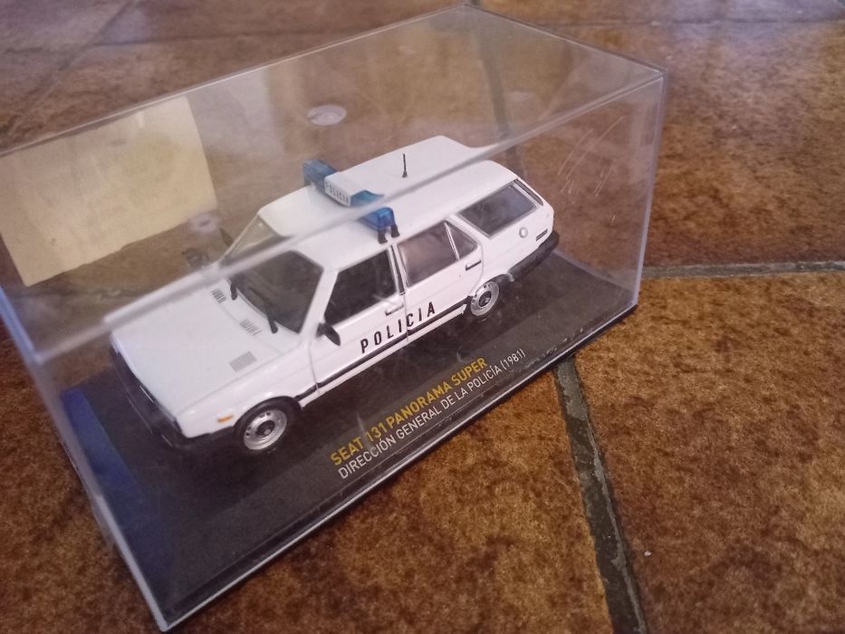 Seat 131 Panorama Super, 1981, carro Polícia
