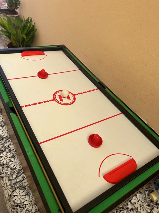Kit de jogos com bilhar