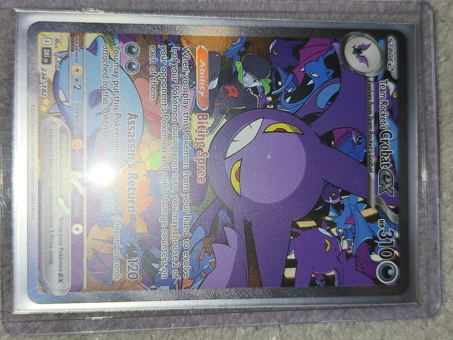 Pokemon Tcg Dri En 234/182 Crobat Ex