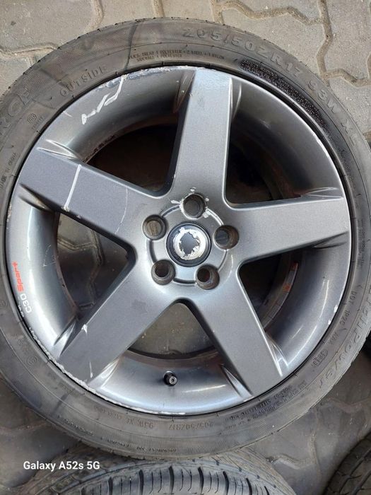 Jantes Volvo R17 Com Pneus 205/50 Furação 5X108