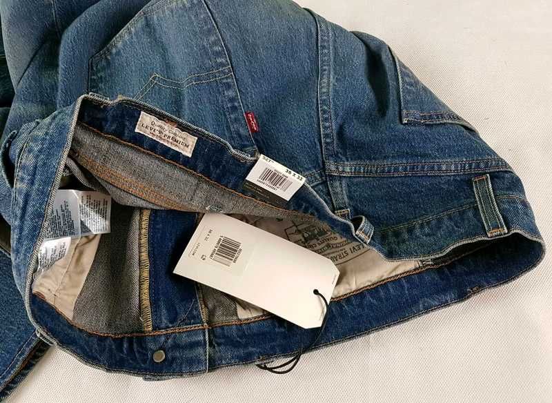 Levi's 527 jeansy męskie Slim Bootcut nowe oryg. Levis Premium W38/L32