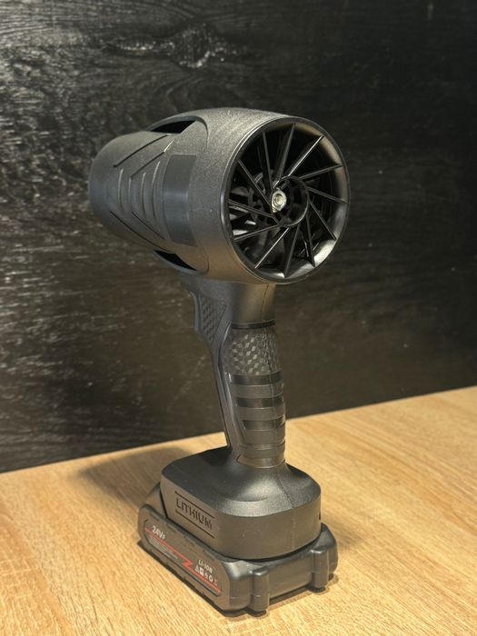 Потужний турбовентилятор/ Ручний автомобільний фен/ Воздуходувка