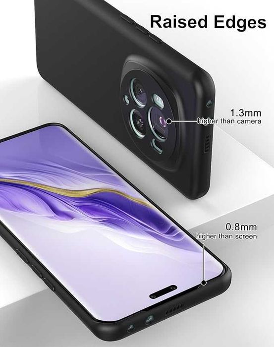 Etui Case Pokrowiec Obudowa Plecki Honor Magic 6 Pro Czarne