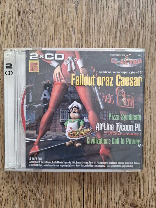 CD Action nr 40 wrzesień 1999 samo CD