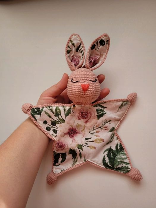 Króliczek przytulanka handmade lechislava lechislavahandmade