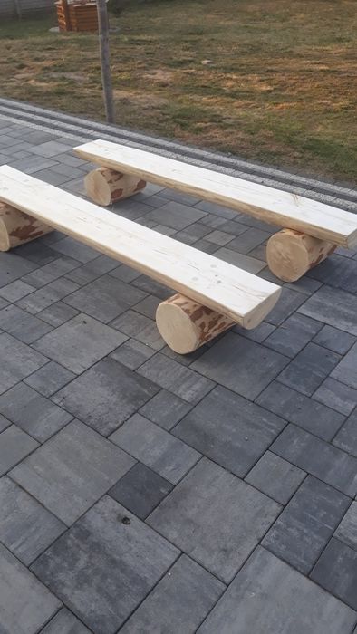 Ławka ogniskowa biesiadna