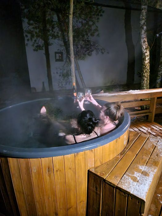 Domki z sauną i gorącą banią