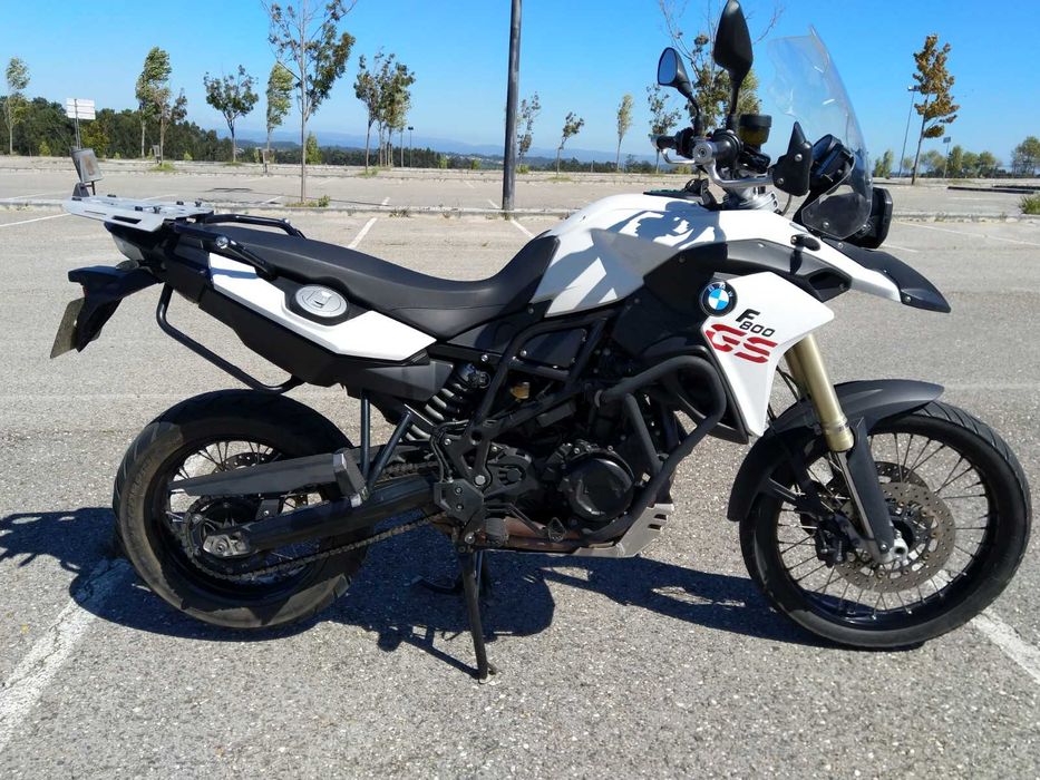 BMW F800GS Branca