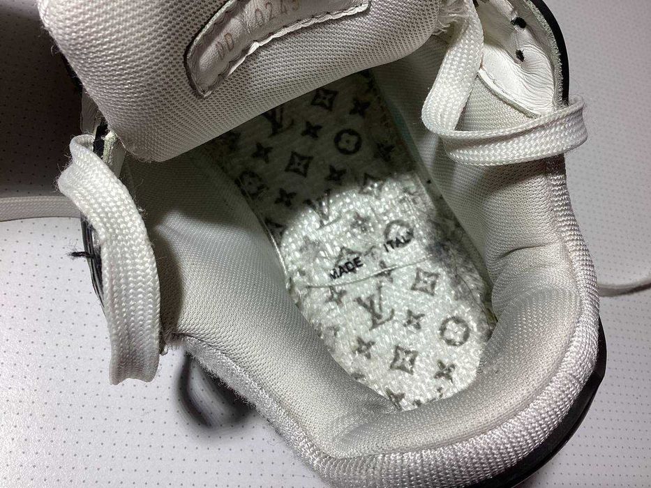 Кроссовки Louis Vuitton Denim Monogram Trainer размер 5