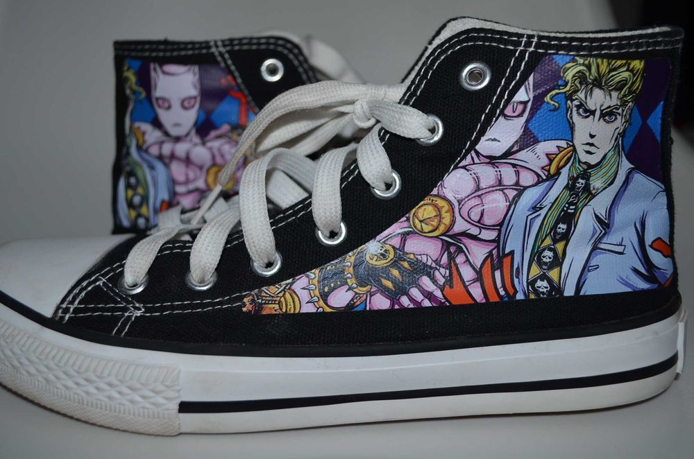 Кеди з героями серіалу Неймовірні пригоди ДжоДжо устілка 24,5