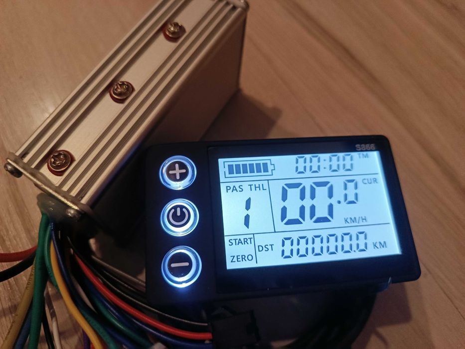 Sterownik z wyświetlaczem