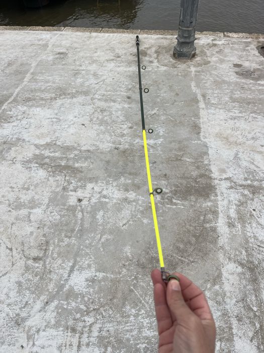 Cana pesca 4.2m telescópica Solaris NOVA(nunca usada - feita na Coreia