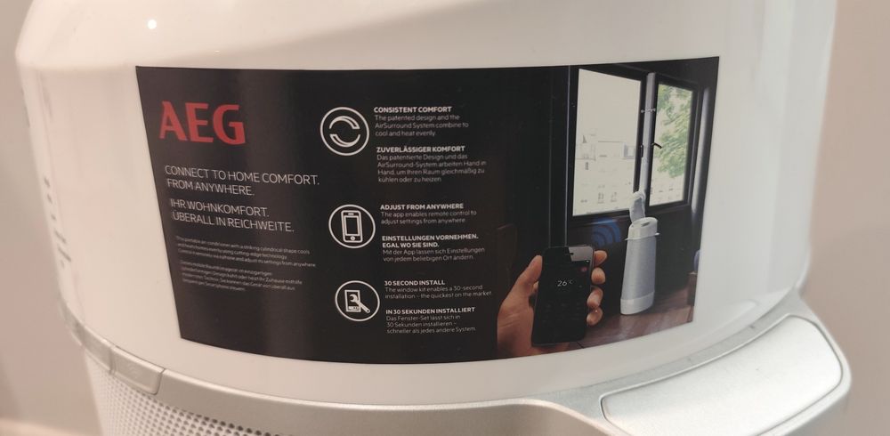 Ar condicionado Portátil AEG 9000 btu
