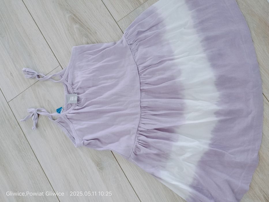 Śliczna letnia sukienka na ramiączkach