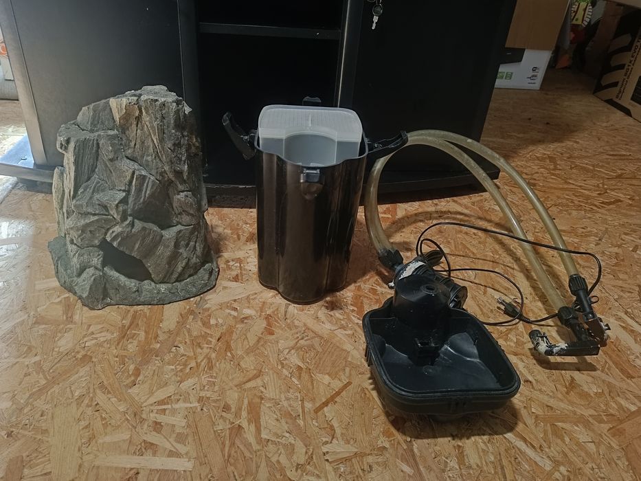 Akwarium 240 l. Panoramiczne