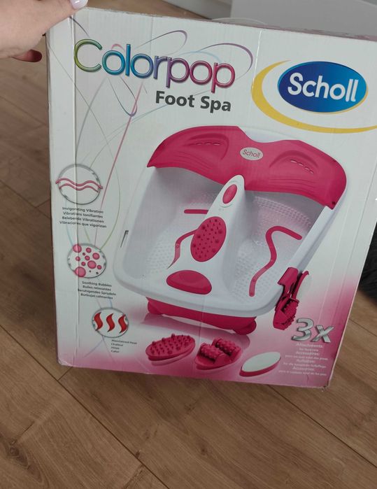 Masażer do stóp kolor różowy