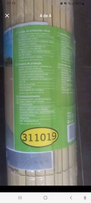 Rolos de vedação/ rolos de privacidade